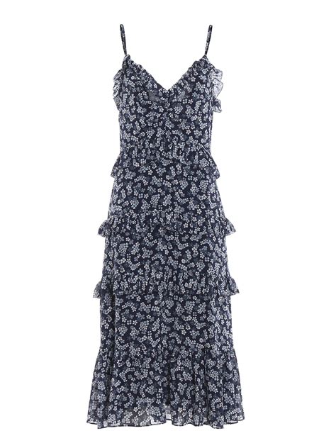 michael kors purple floral dress|Michael Kors mini dresses sale.